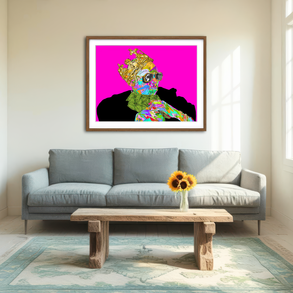 AUTO-MOCKUP ROOM | King Chappelle Wall Art