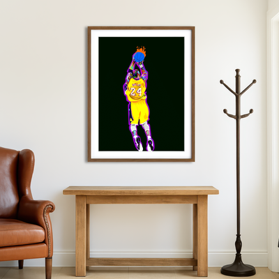 AUTO-MOCKUP ROOM | Kobe 1 Wall Art