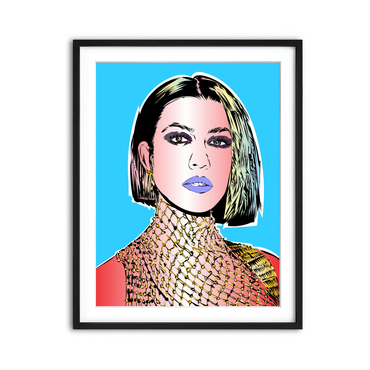 Framed Print 3x4 Black