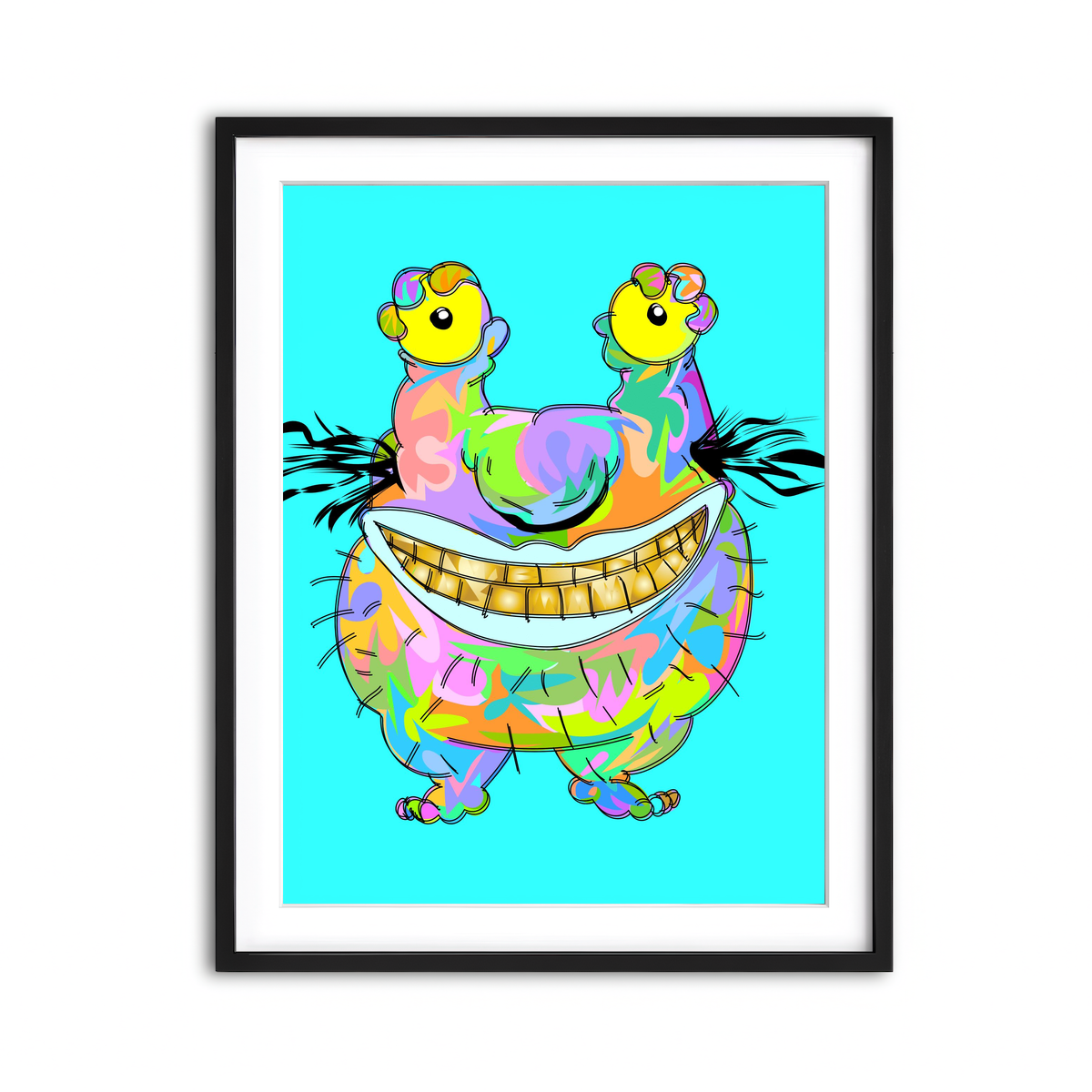 Framed Print 3x4 Black