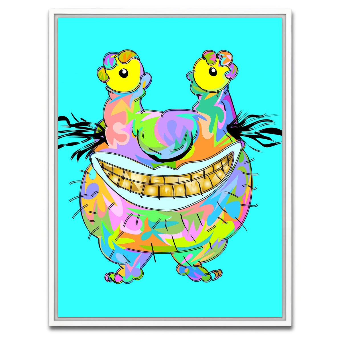 AUTO-MOCKUP WHITE | KRUMB | 1 Piece | White Framed Canvas | group=3x4