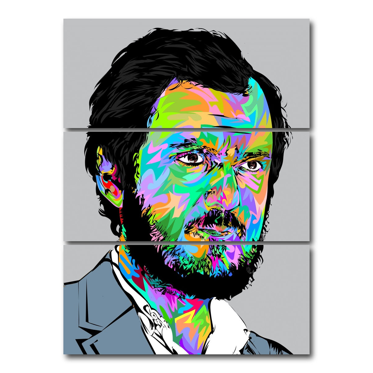 AUTO-MOCKUP WHITE | KUBRIK | 3 Piece | Gallery Wrap Canvas | group=8x18_stacked