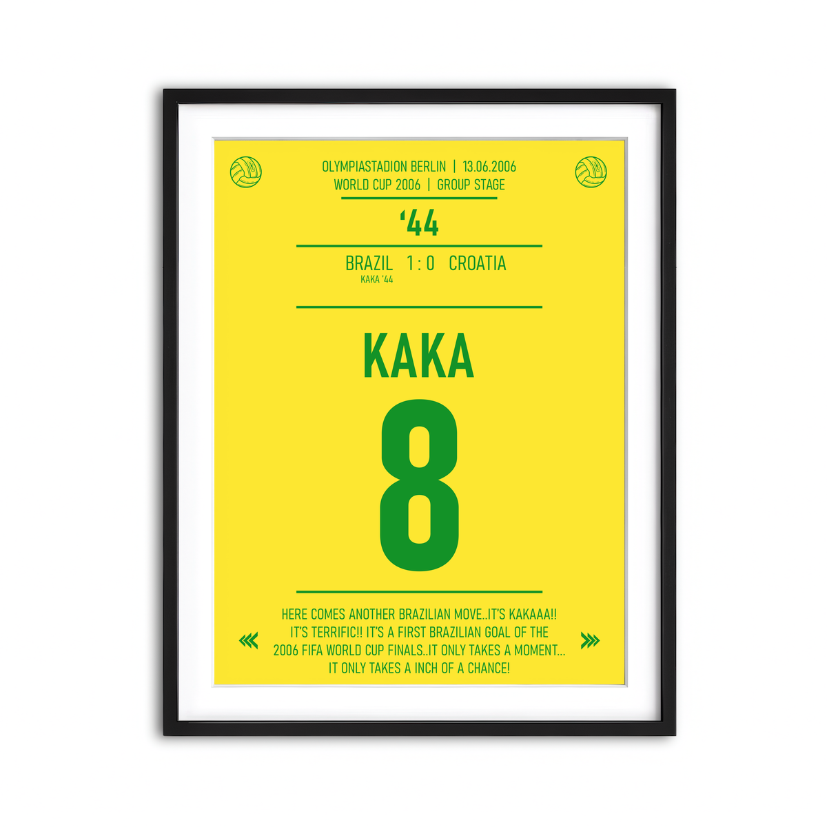 Framed Print 3x4 Black