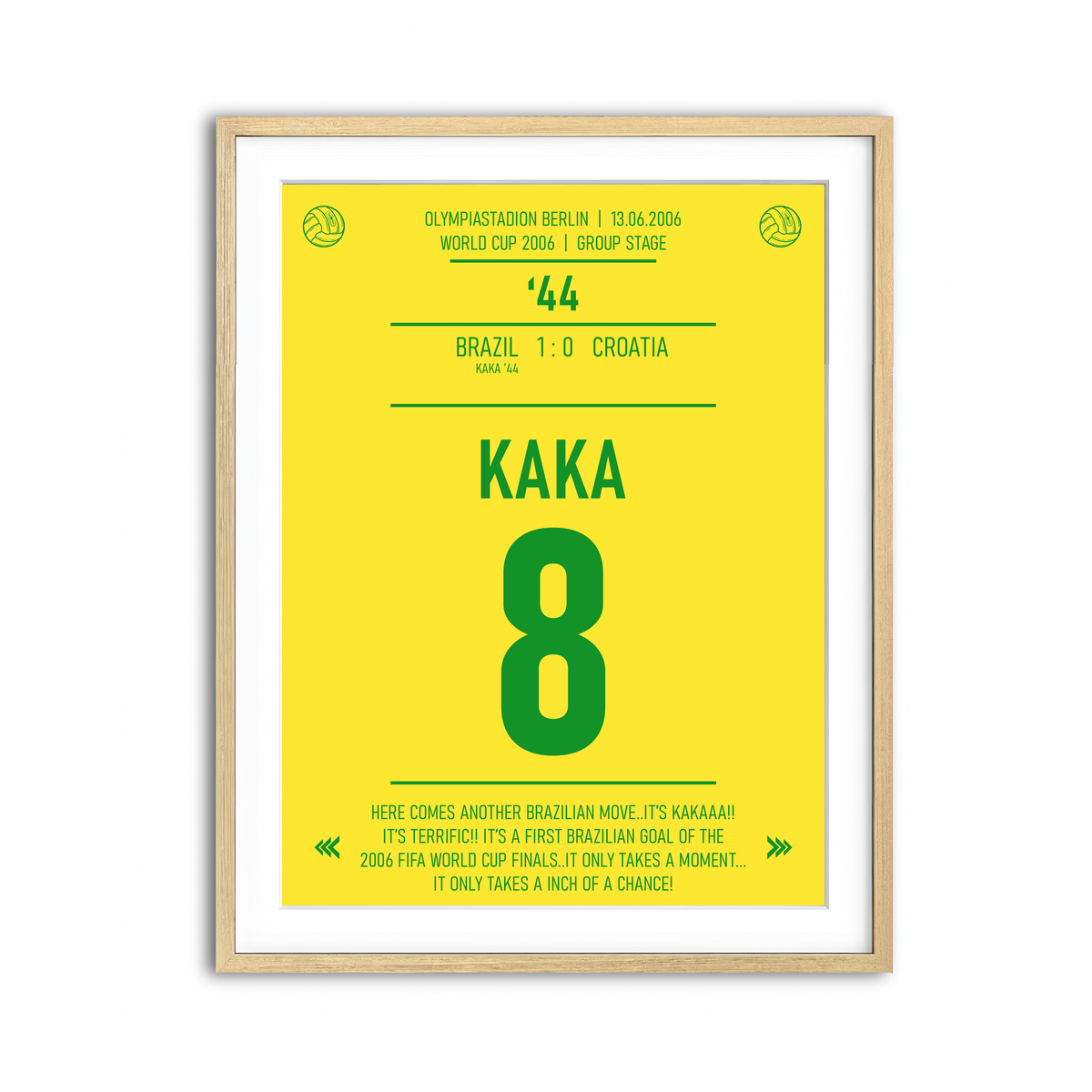 Framed Print 3x4 Natural