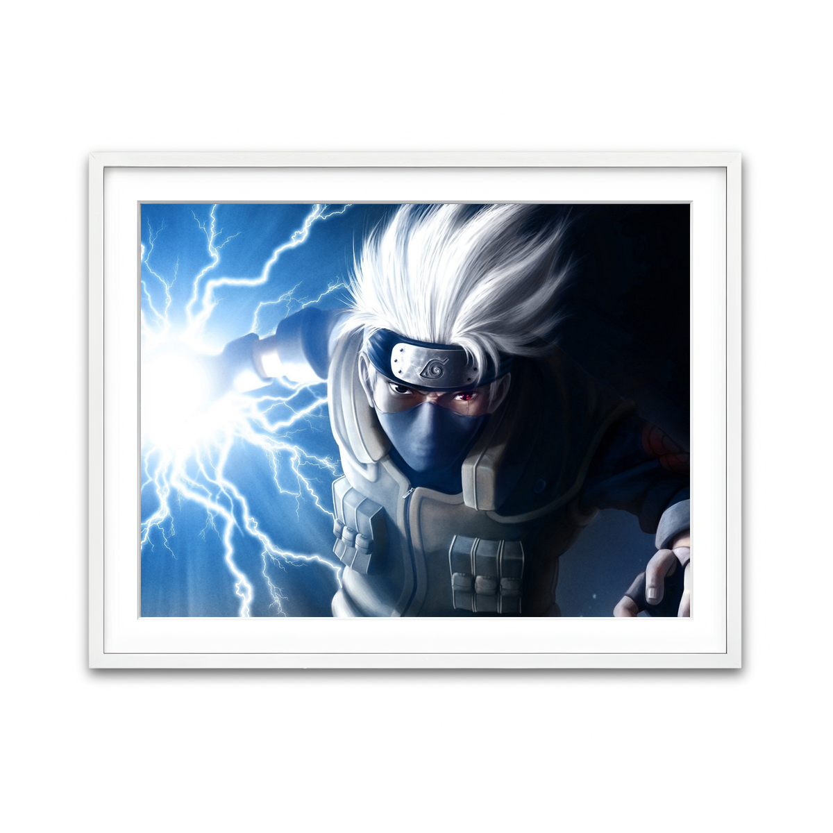 Framed Print 4x3 White