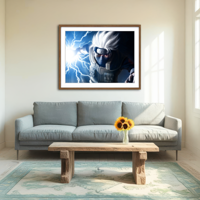 AUTO-MOCKUP ROOM | Kakashi Wall Art