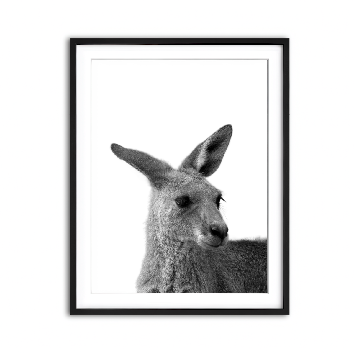 Framed Print 3x4 Black
