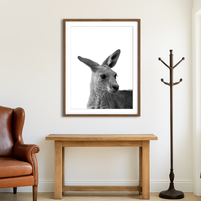 AUTO-MOCKUP ROOM | Kangaroo Wall Art