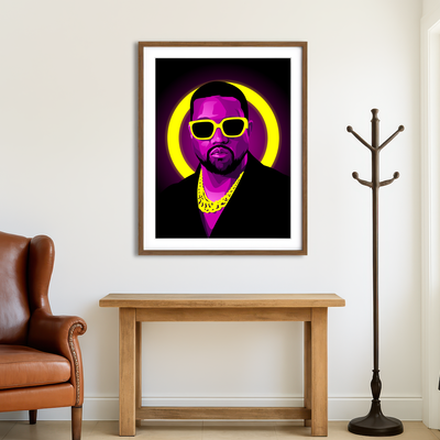 AUTO-MOCKUP ROOM | Kanye West Shades Wall Art