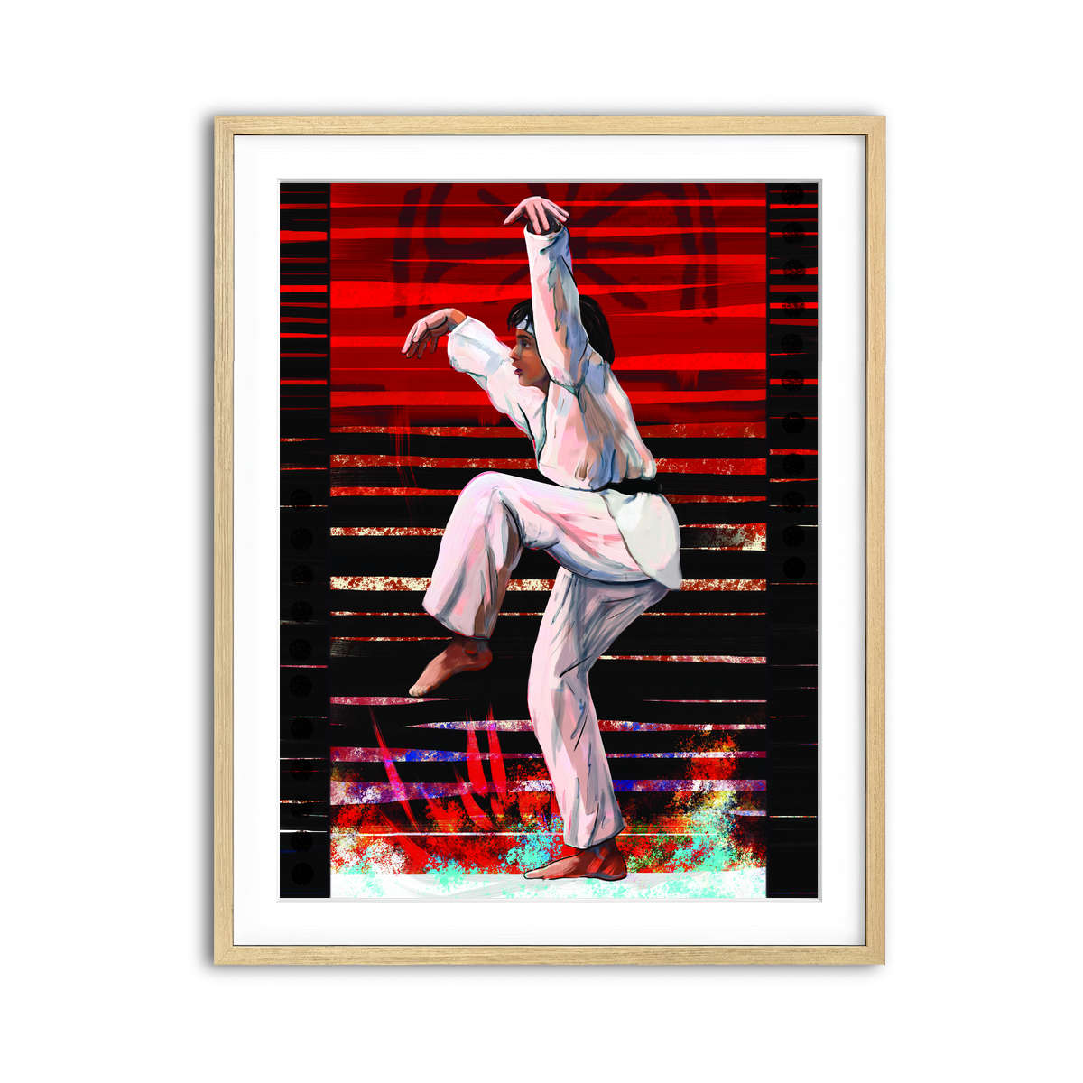 Framed Print 3x4 Natural