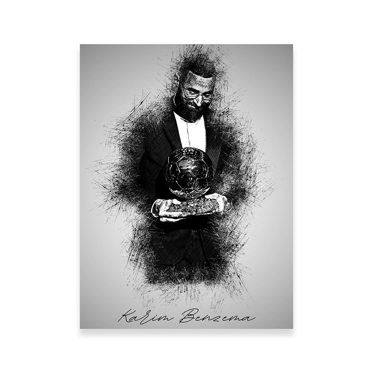 Karim Benzema Wall Art