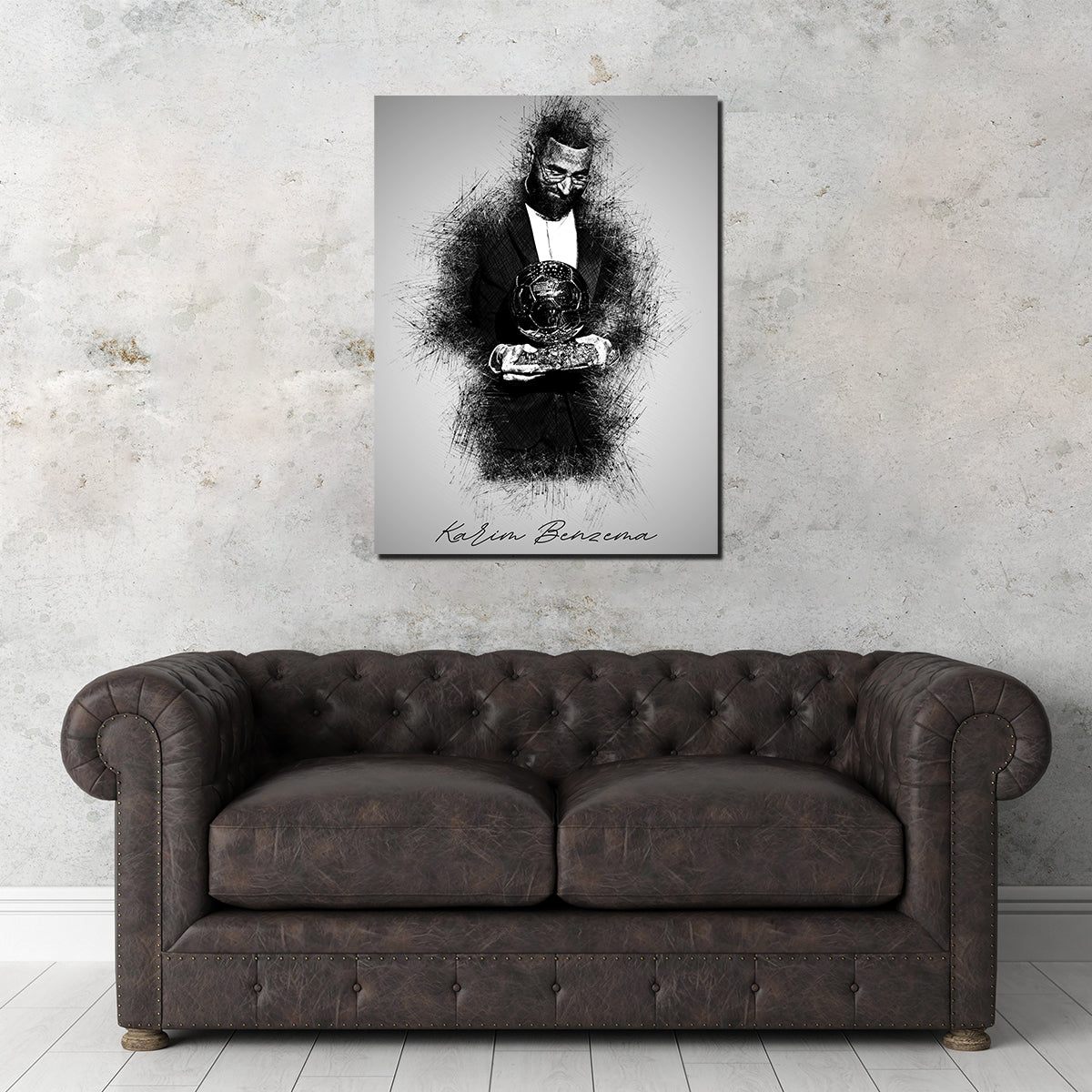 Karim Benzema Wall Art