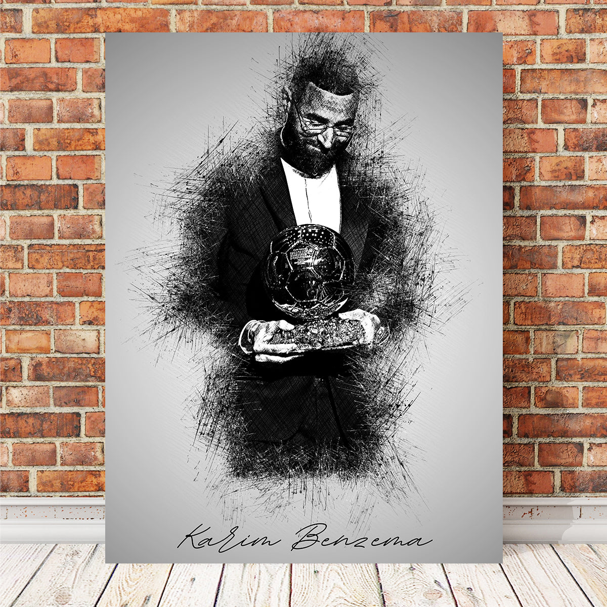 Karim Benzema Wall Art