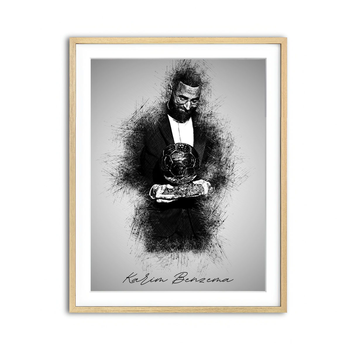 Framed Print 3x4 Natural