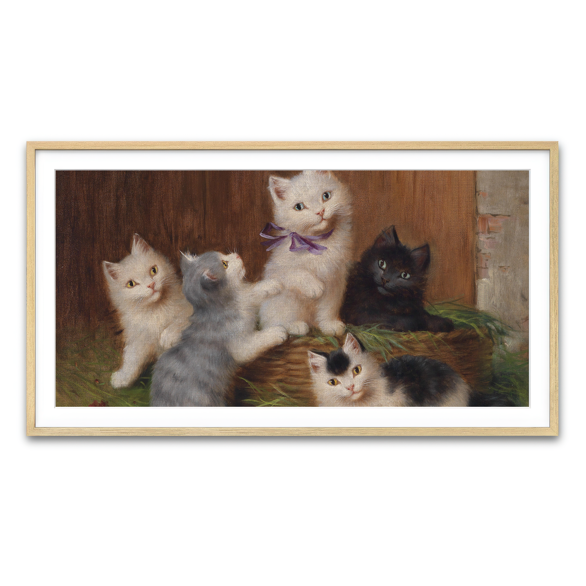 Framed Print 2x1 Natural