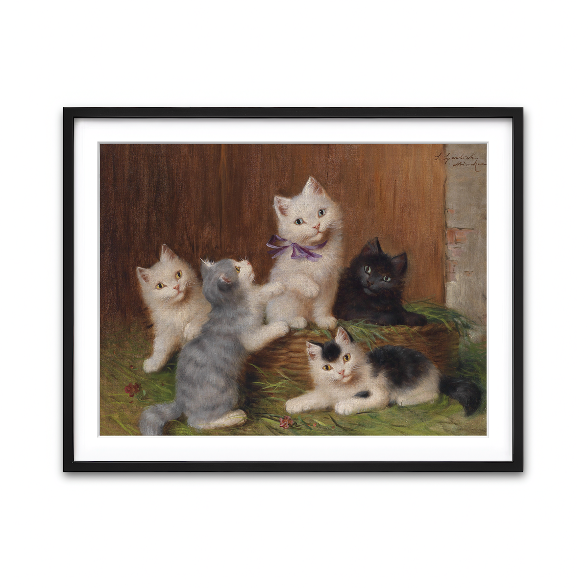 Framed Print 4x3 Black
