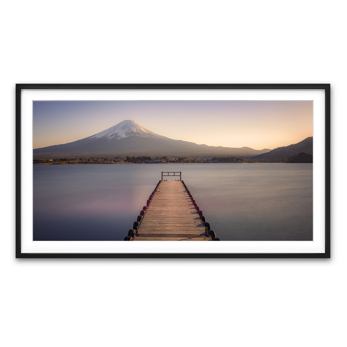 Framed Print 2x1 Black