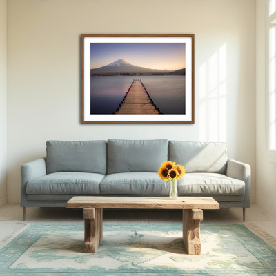 AUTO-MOCKUP ROOM | Kawaguchiko Lake Wall Art
