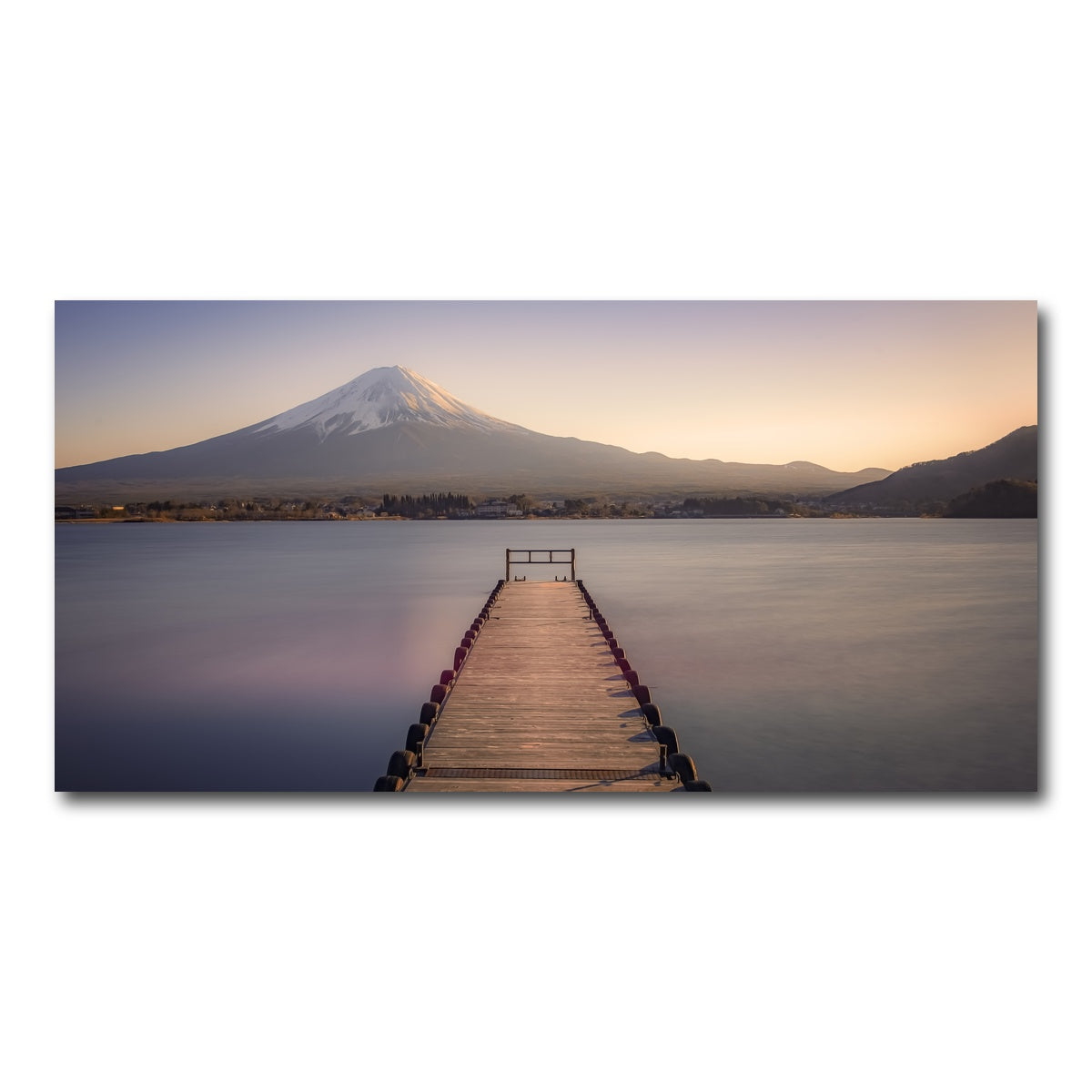 AUTO-MOCKUP WHITE | Kawaguchiko Lake | 1 Piece | Gallery Wrap Canvas | group=2x1