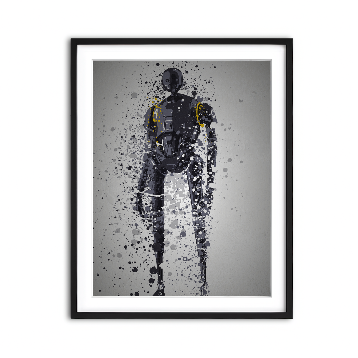 Framed Print 3x4 Black