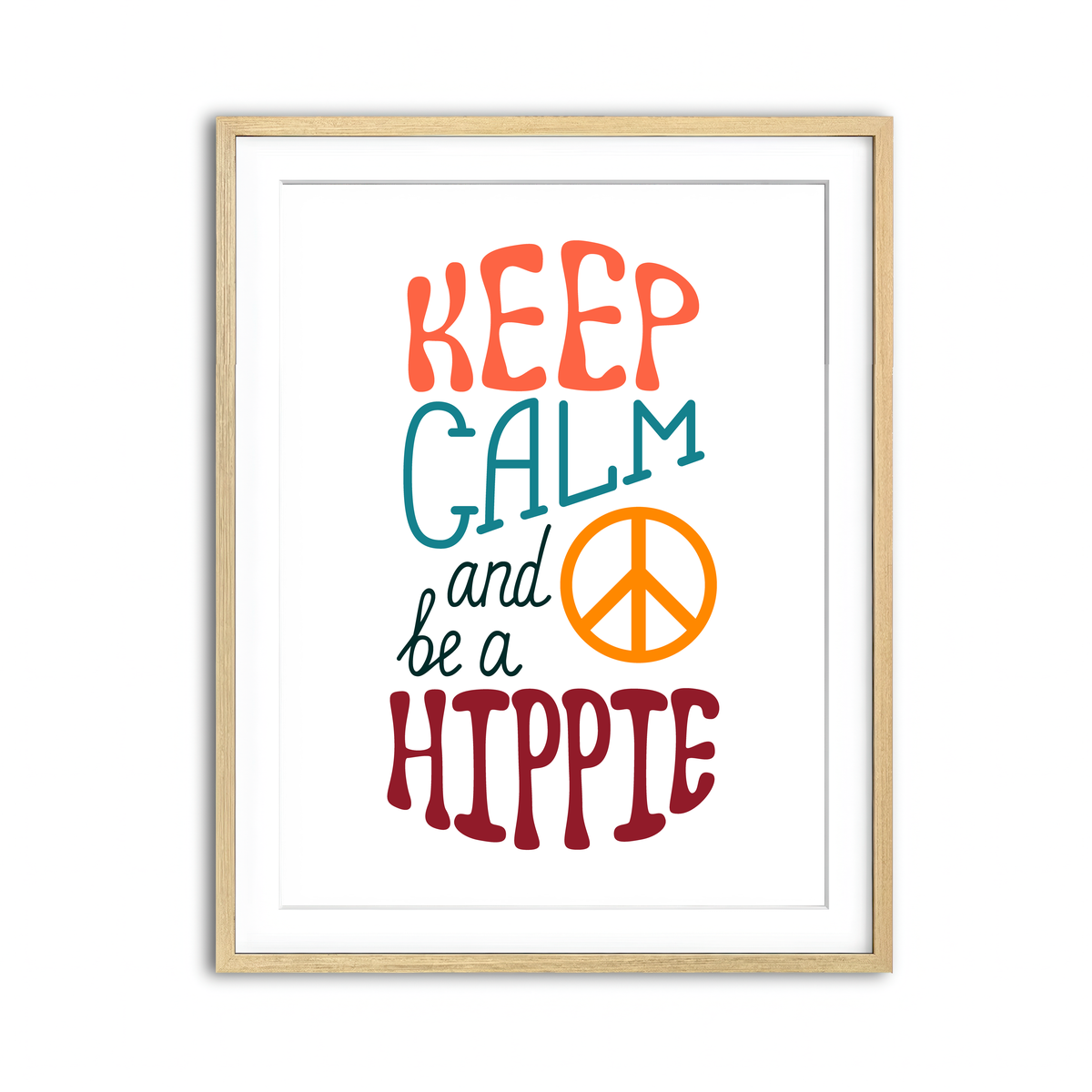 Framed Print 3x4 Natural