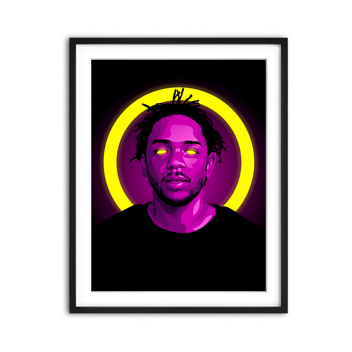 Framed Print 3x4 Black