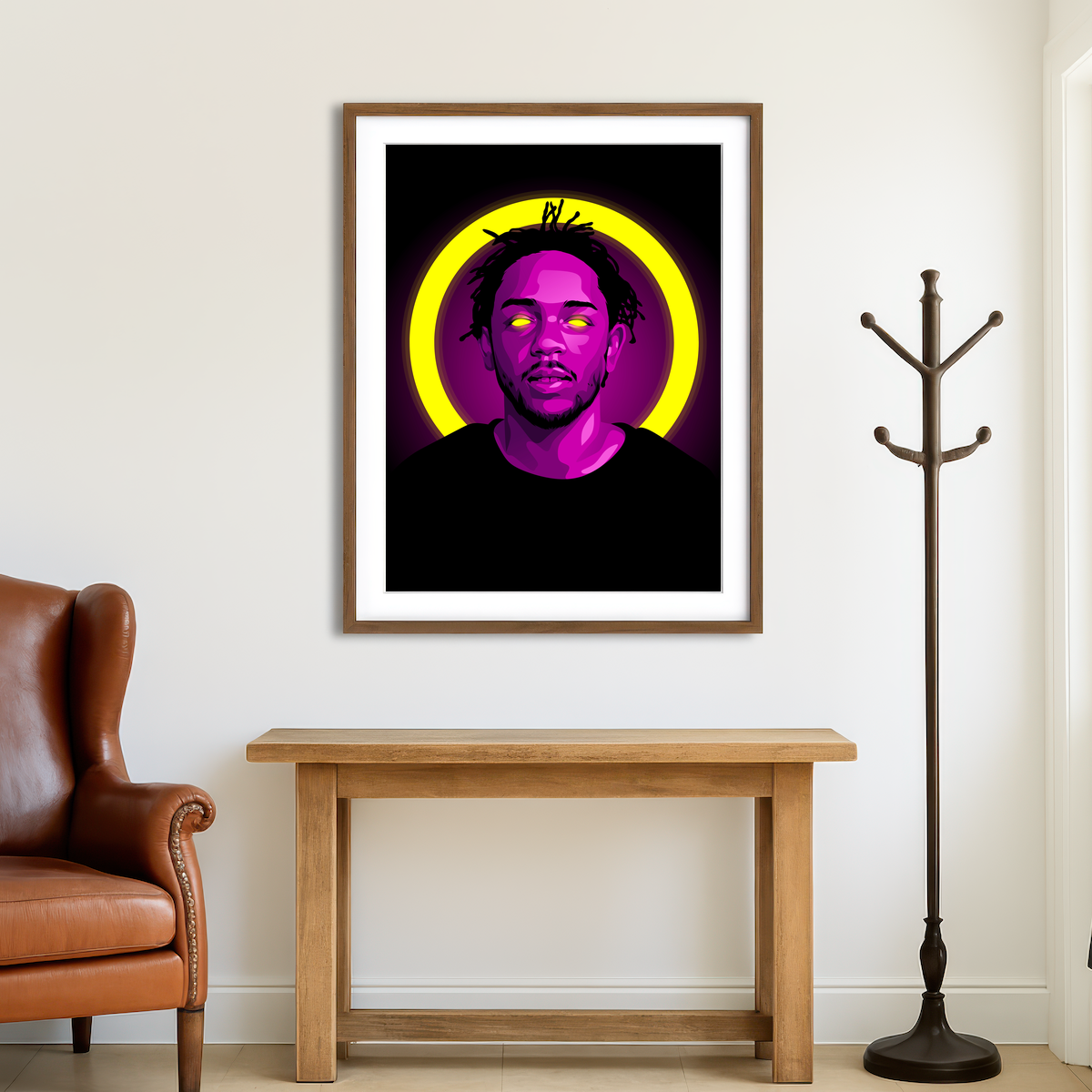 AUTO-MOCKUP ROOM | Kendrick Lamar Wall Art