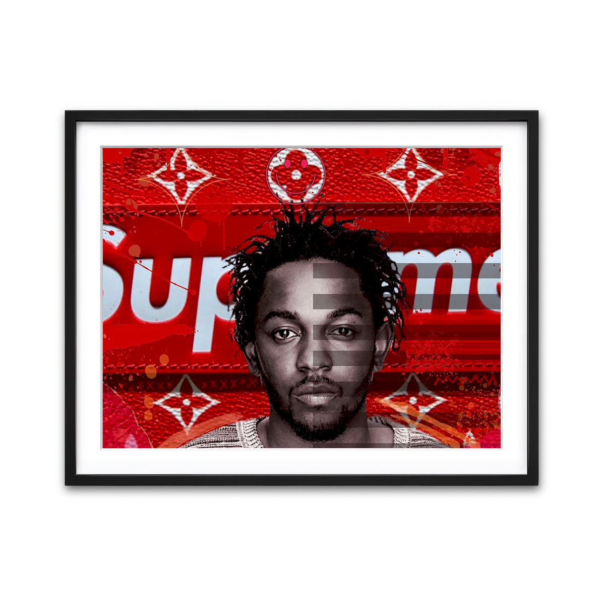 Framed Print 4x3 Black