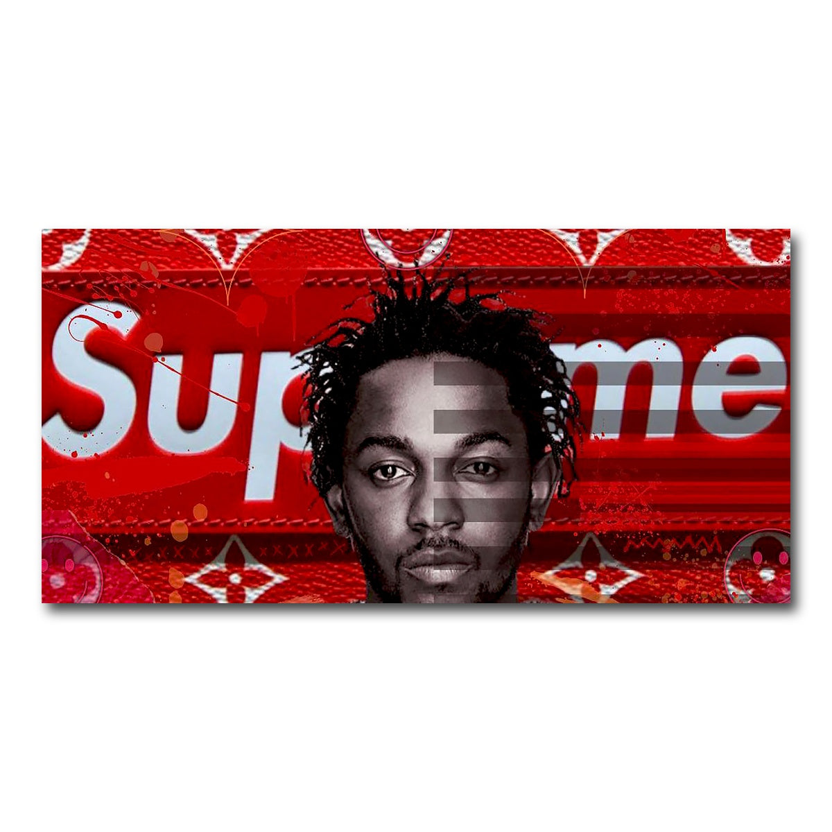 AUTO-MOCKUP WHITE | Kendrick Supreme | 1 Piece | Gallery Wrap Canvas | group=2x1