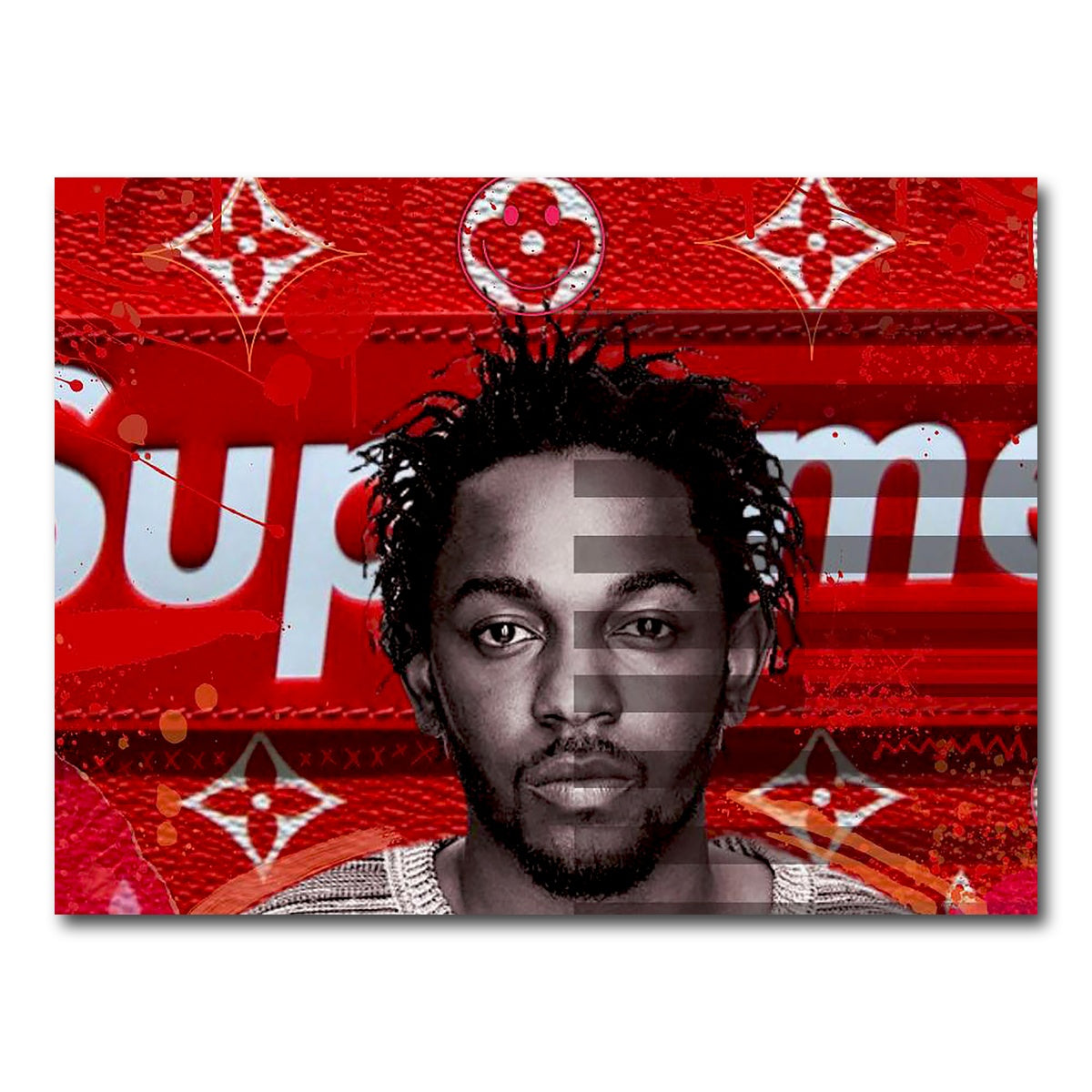 AUTO-MOCKUP WHITE | Kendrick Supreme | 1 Piece | Gallery Wrap Canvas | group=4x3