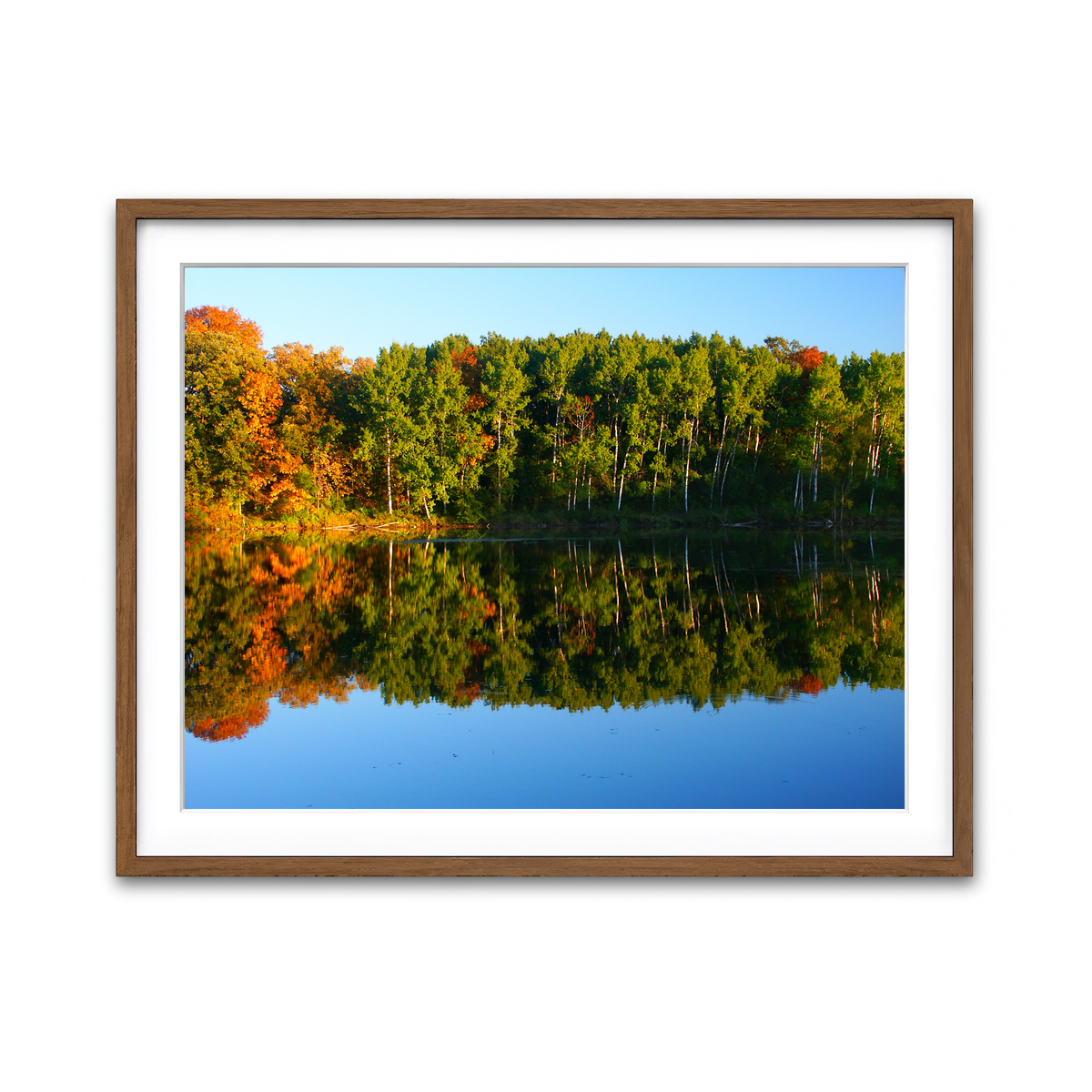 Framed Print 4x3 Walnut