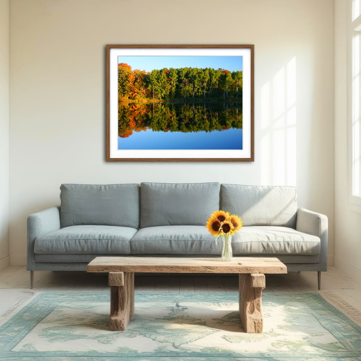 AUTO-MOCKUP ROOM | Kettle Moraine State Forest Wall Art