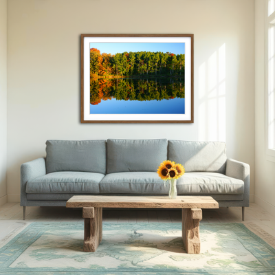 AUTO-MOCKUP ROOM | Kettle Moraine State Forest Wall Art