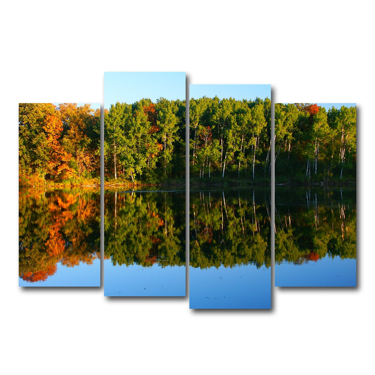 AUTO-MOCKUP WHITE | Kettle Moraine State Forest | 4 Piece | Gallery Wrap Canvas | group=4_normal