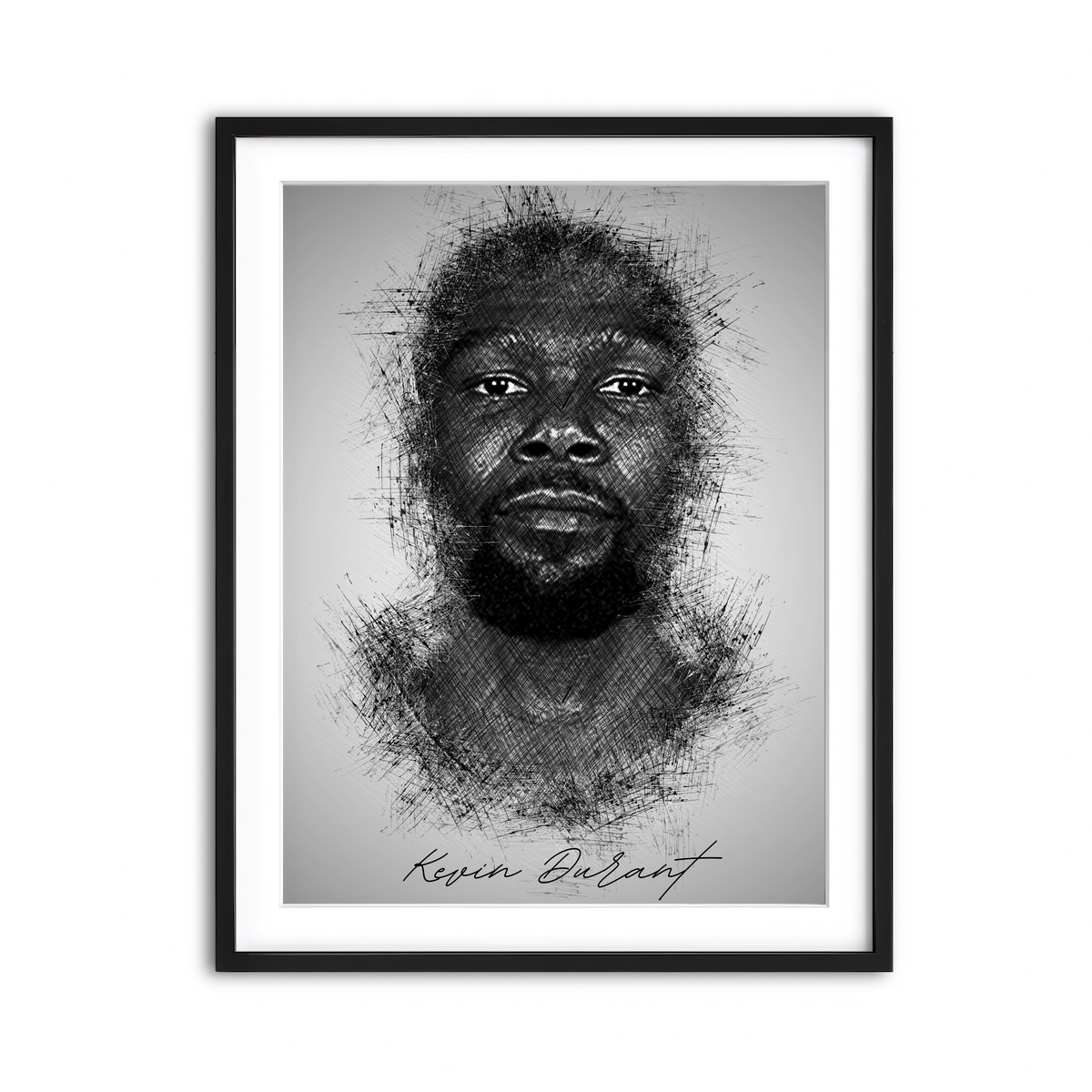 Framed Print 3x4 Black