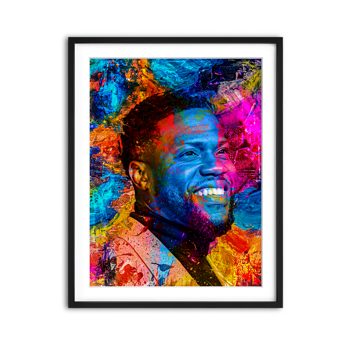 Framed Print 3x4 Black