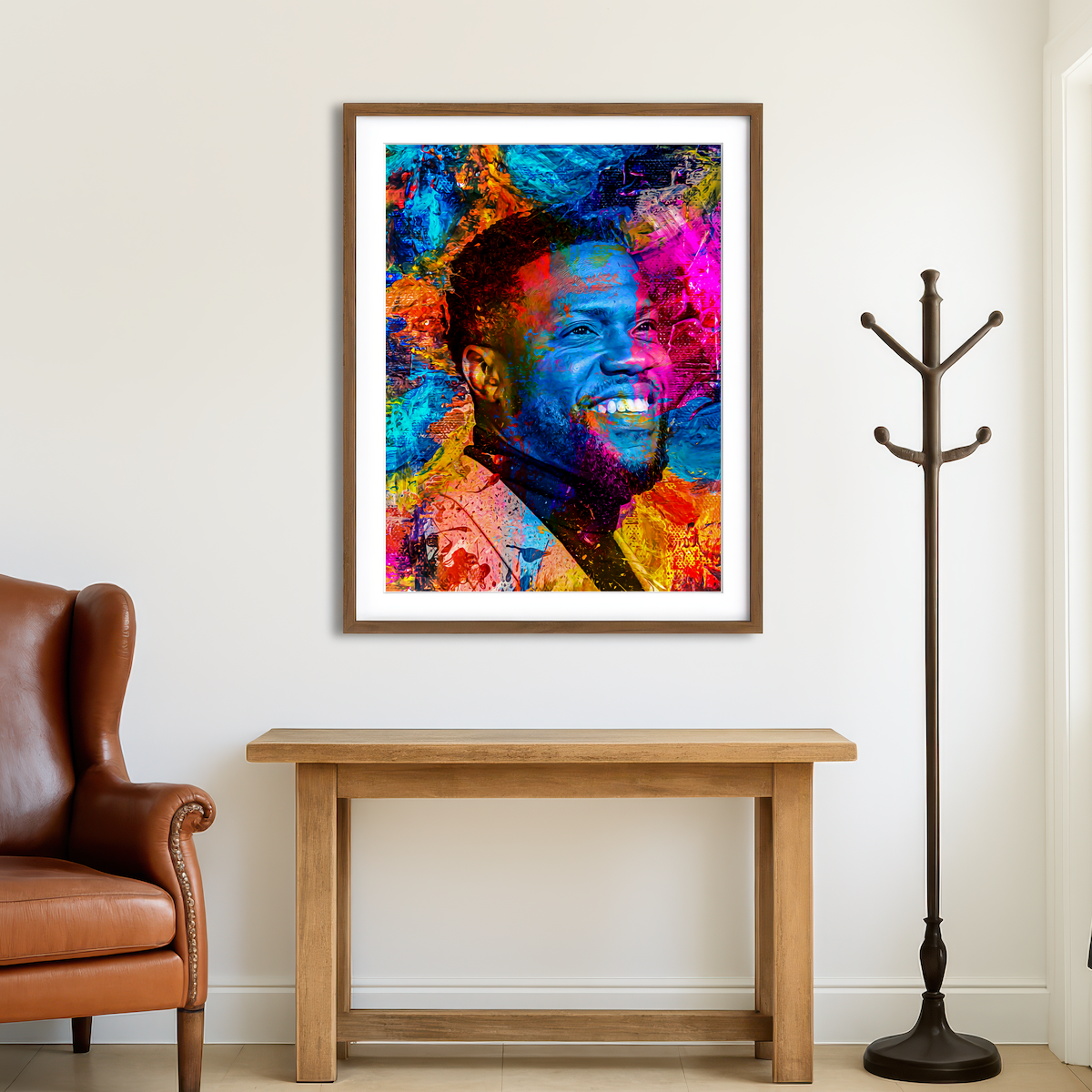 AUTO-MOCKUP ROOM | Kevin Hart Wall Art