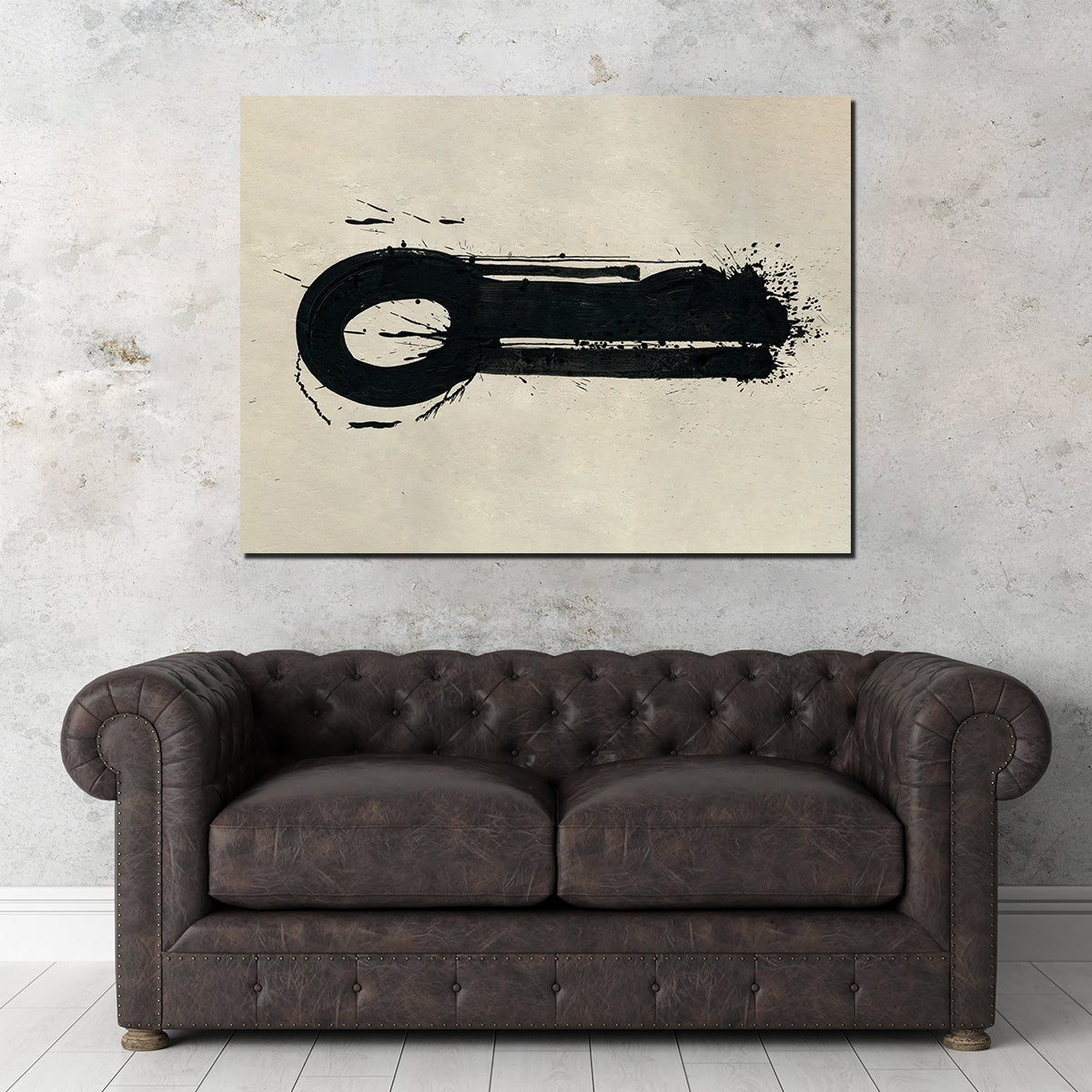 Key Black Wall Art