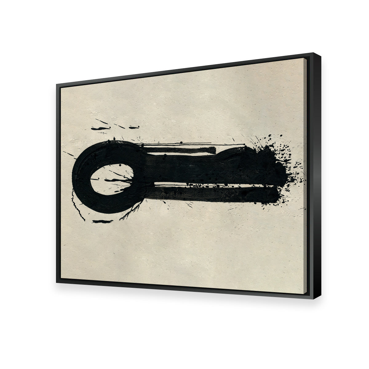 Key Black Wall Art