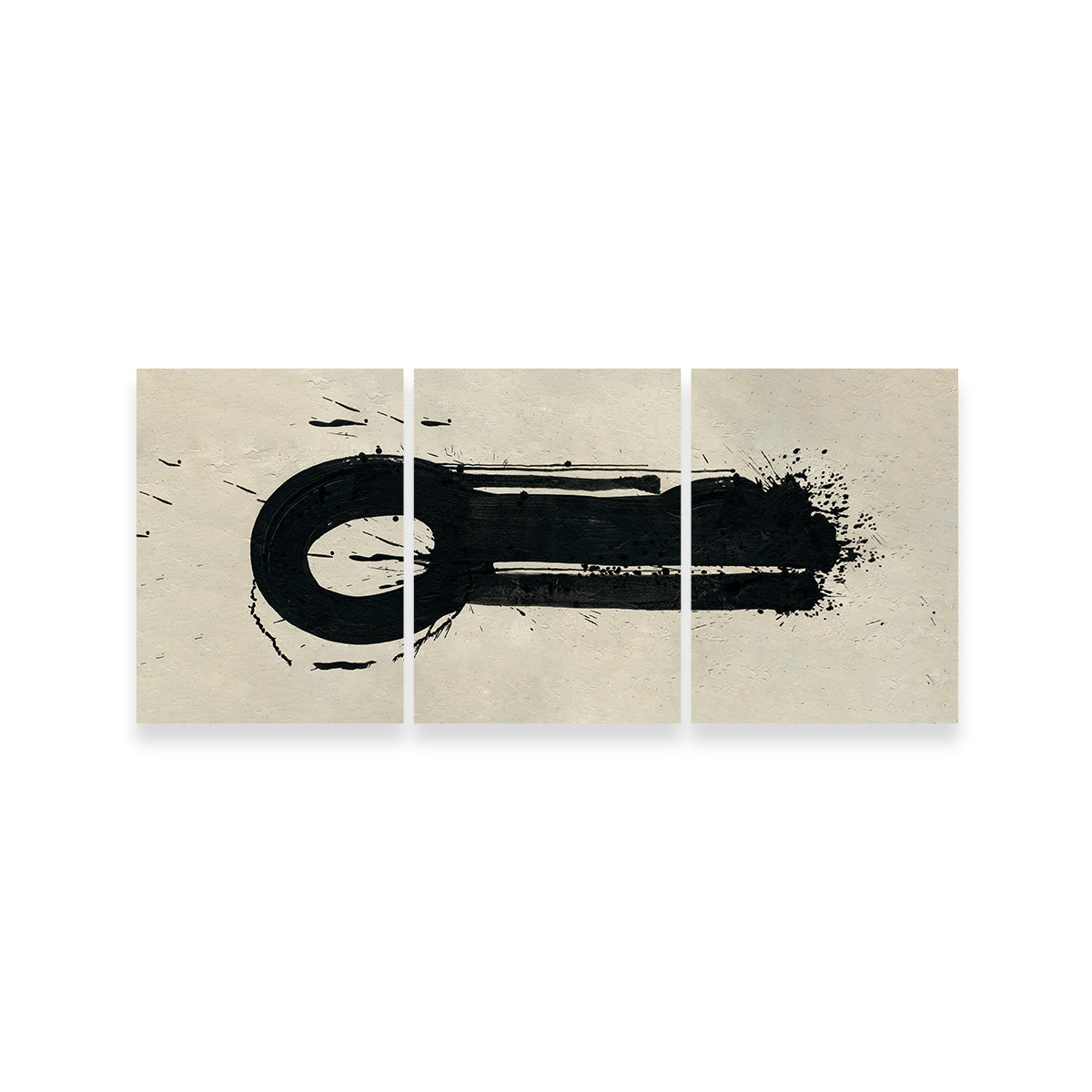 Key Black Wall Art