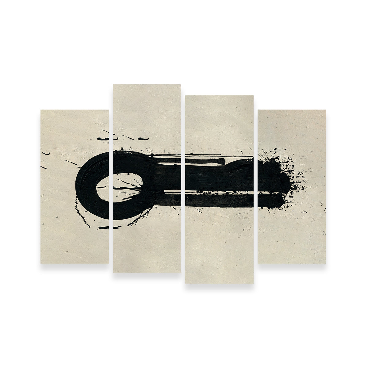 Key Black Wall Art