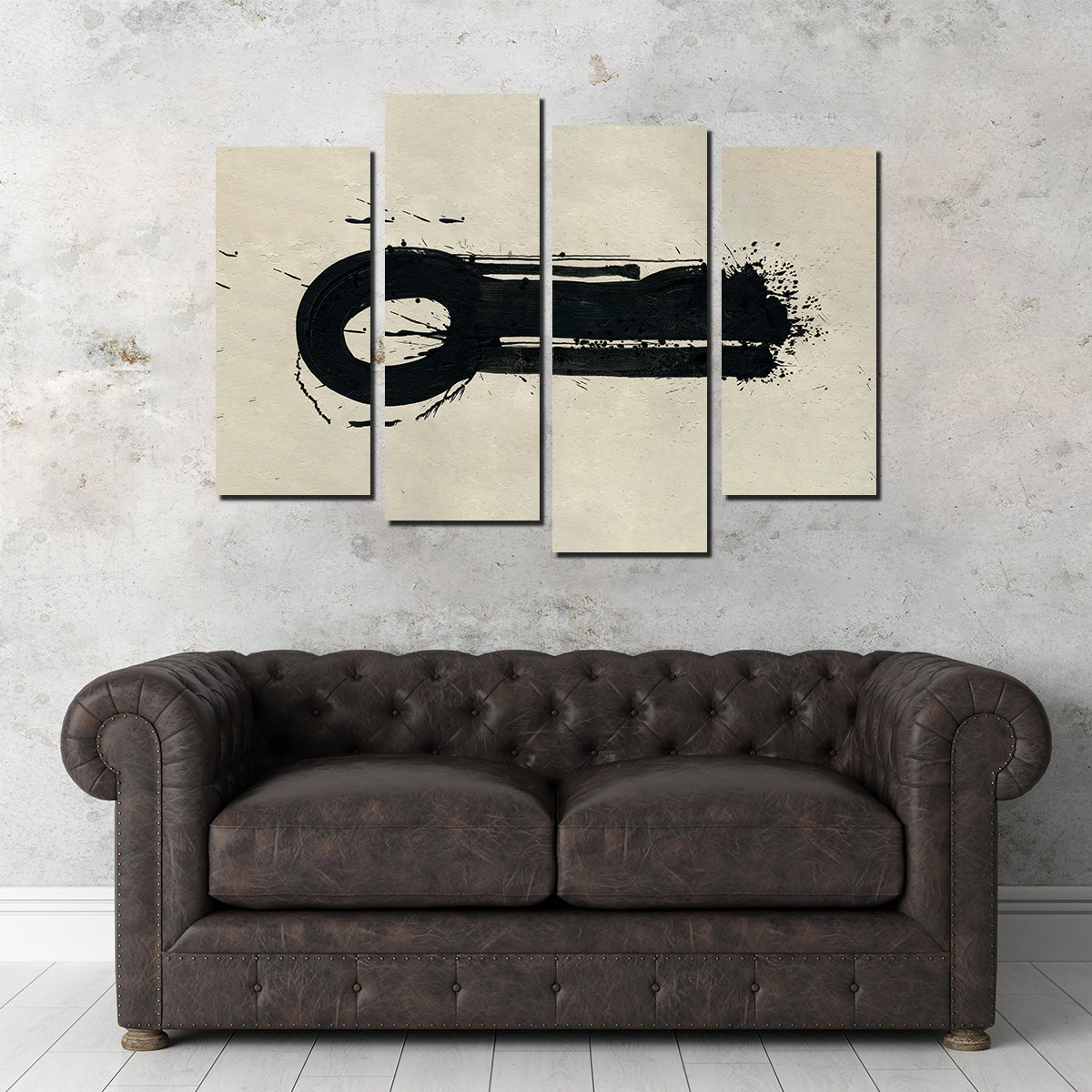 Key Black Wall Art