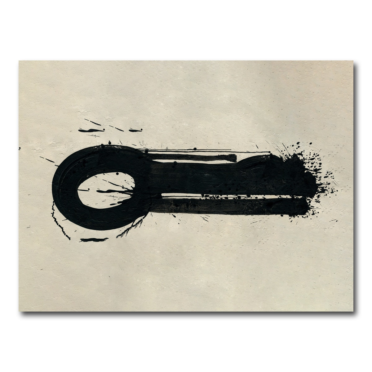 AUTO-MOCKUP WHITE | Key Black | 1 Piece | Gallery Wrap Canvas | group=4x3