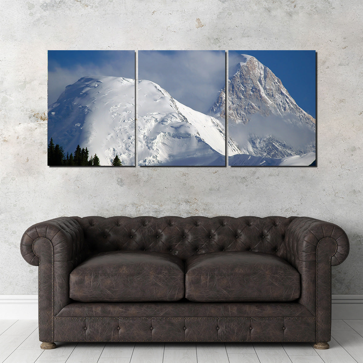 Khan Tengri and Bayankol Peaks Wall Art