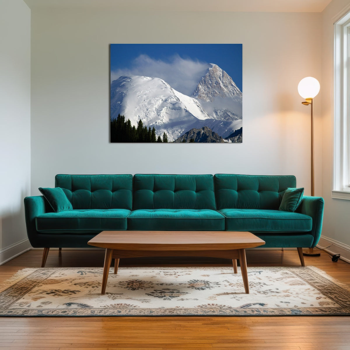 AUTO-MOCKUP ROOM | Khan Tengri and Bayankol peaks