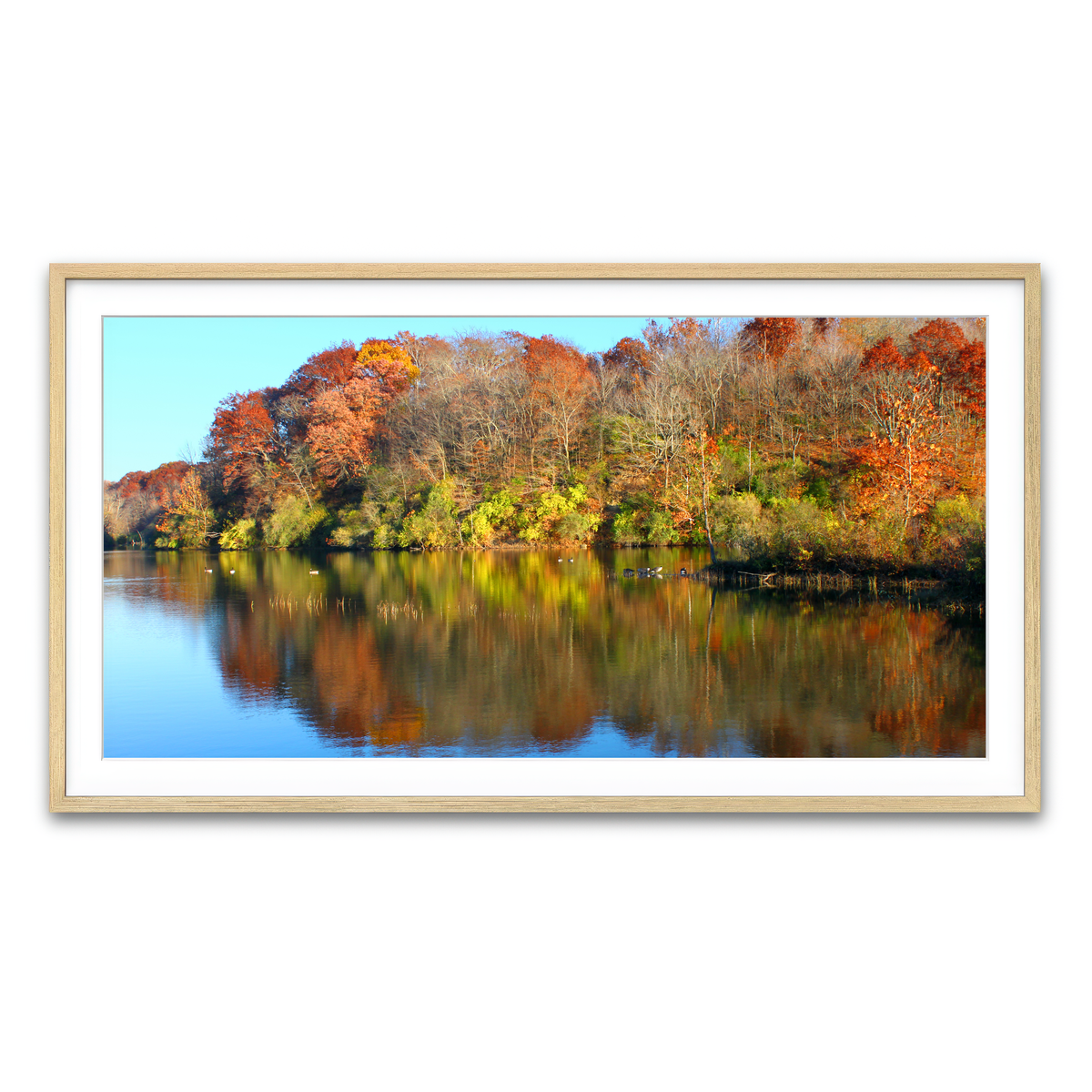 Framed Print 2x1 Natural