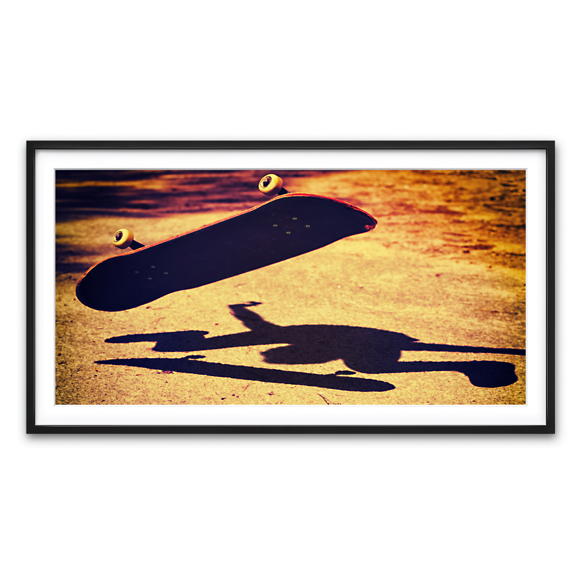 Framed Print 2x1 Black