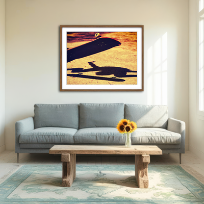 AUTO-MOCKUP ROOM | Kickflip Wall Art