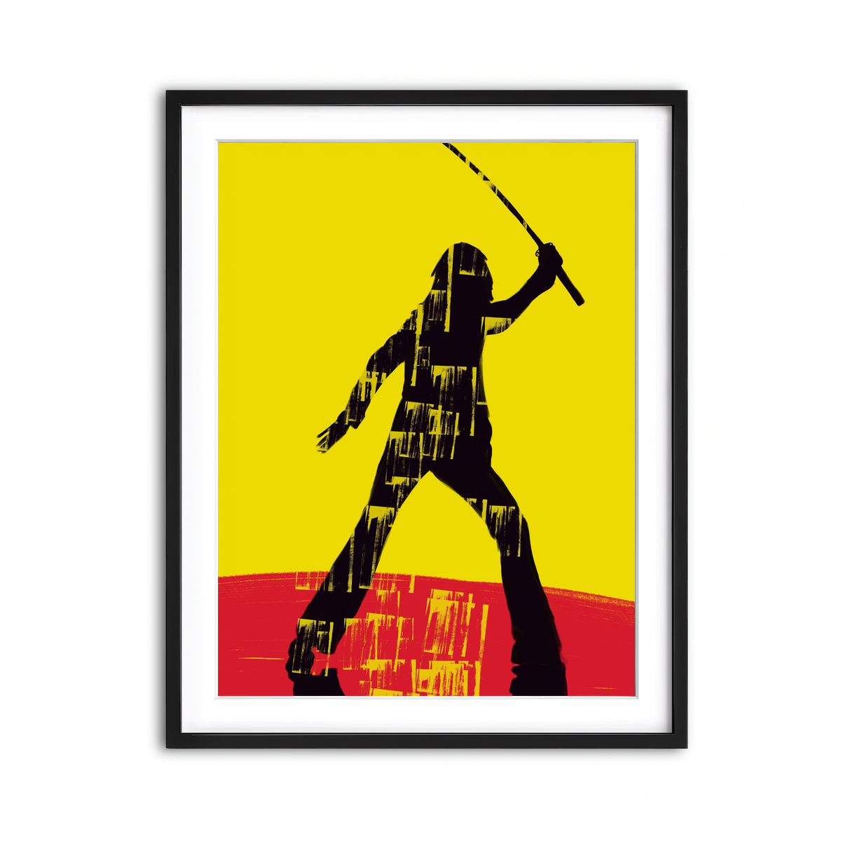 Framed Print 3x4 Black