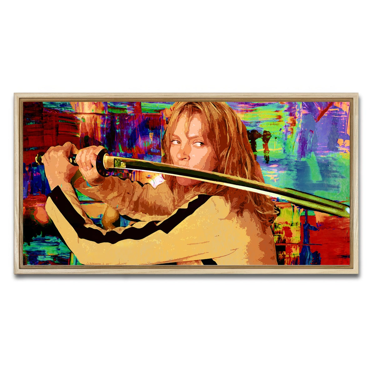 AUTO-MOCKUP WHITE | Kill Bill | 1 Piece | Natural Framed Canvas | group=2x1